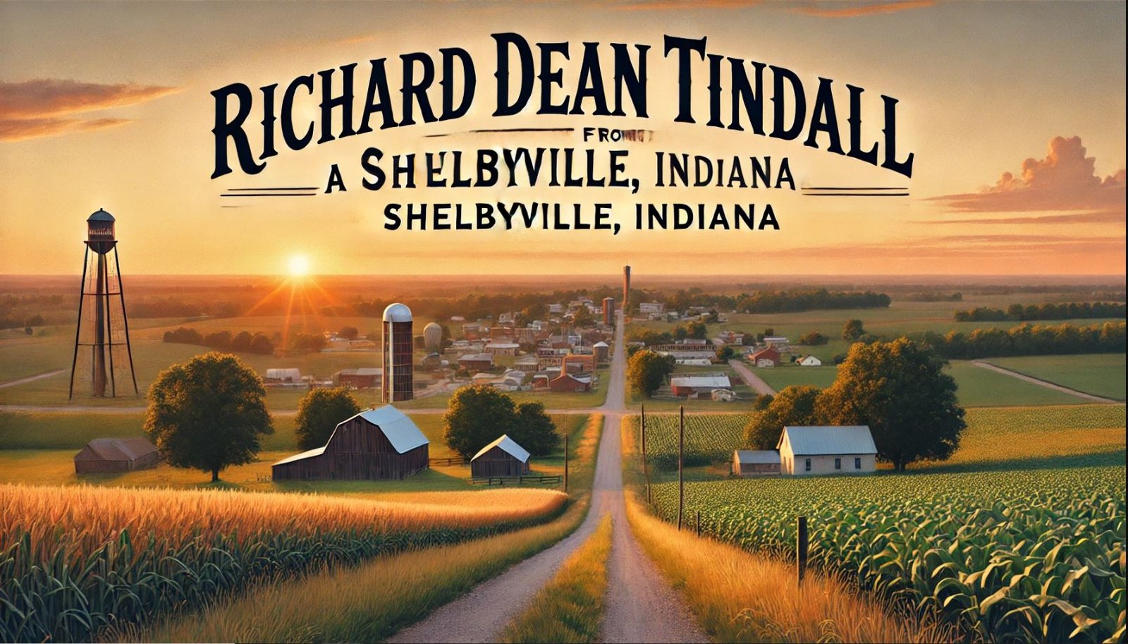 Richard Dean Tindall A Journey from Shelbyville, Indiana